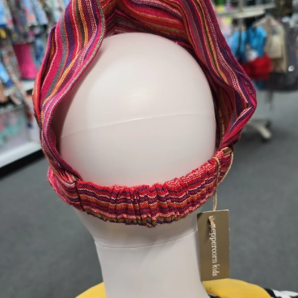 Peppercorn Kids Multicolor Striped Headwrap